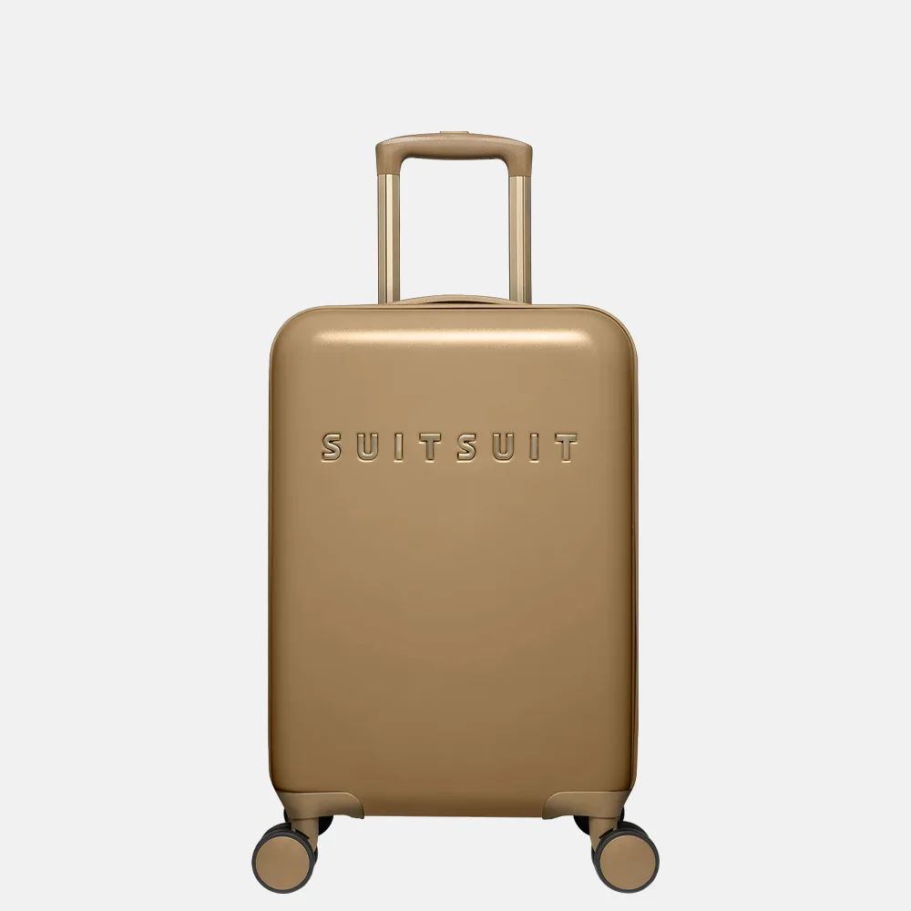 Suitsuit Fusion handbagage koffer 55 cm iced coffee | 023389-Bruin